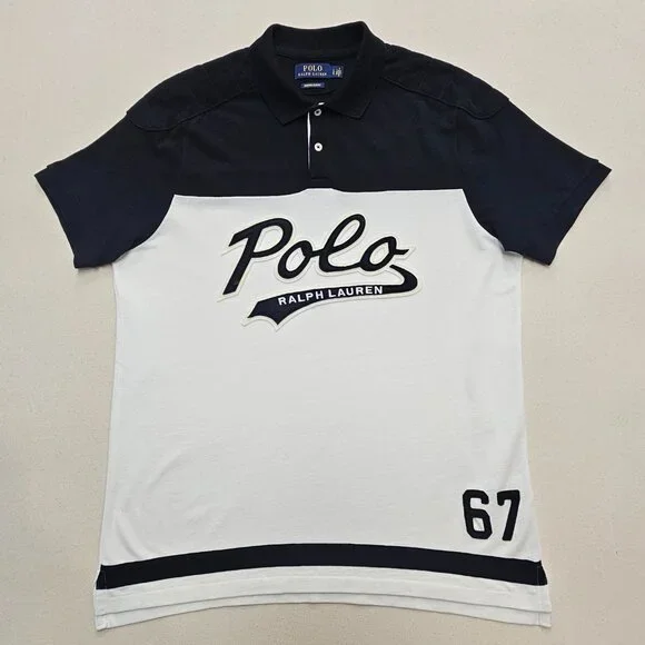 Polo Ralph Lauren Custom Slim Fit Polo L - Picture 2 of 8